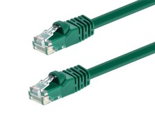 Cat5e Ethernet Patch Cable RJ45 Stranded 350Mhz UTP Copper Wire 24AWG 14ft Green