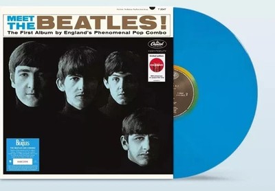 Beatles (SEE DETAILS) Meet The Beatles! 60th Anniversary Blue