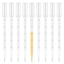 100 Pcs 5ml Plastic Transfer Pipettes For Essential Oilsliquidsgraduated