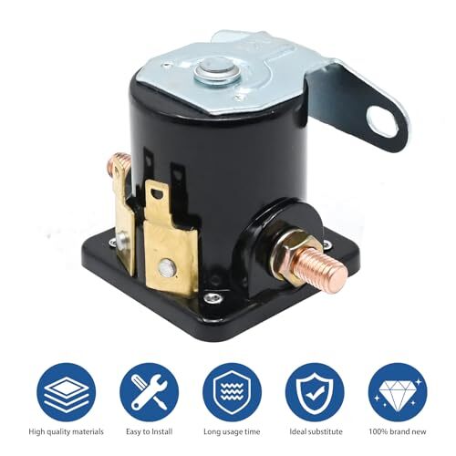 Start Magnet Relais 3072586 Ersatz für Cummins Wohnmobil Generator Silber - Bild 3 von 7