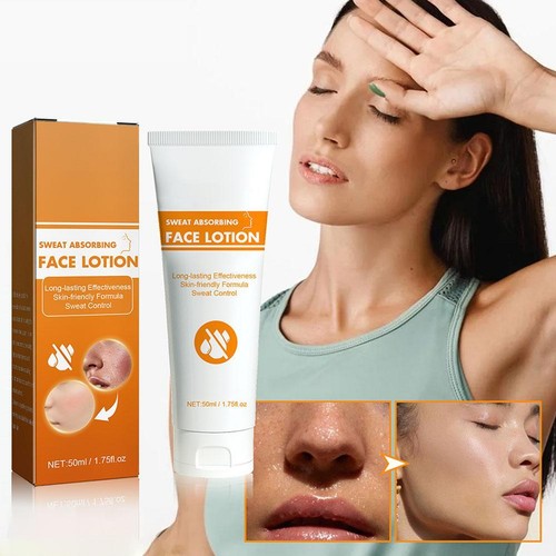 Sweat Absorbing Face Lotion Facial Forehead Antiperspirant Oily Face Control US