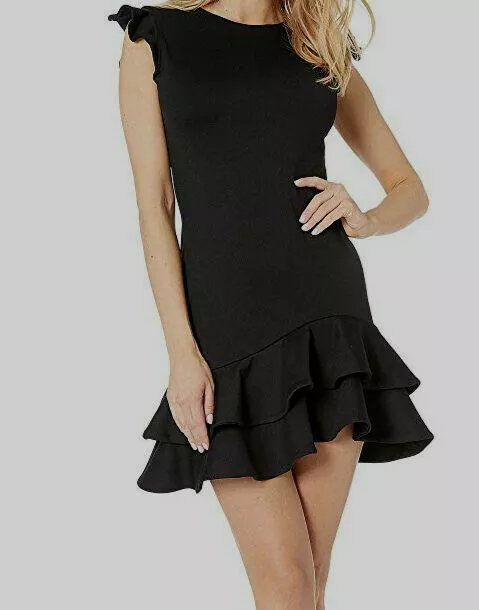Susana monaco top ruffle dress