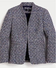 JCrew Blazer in Pink Confetti Tweed Size 4