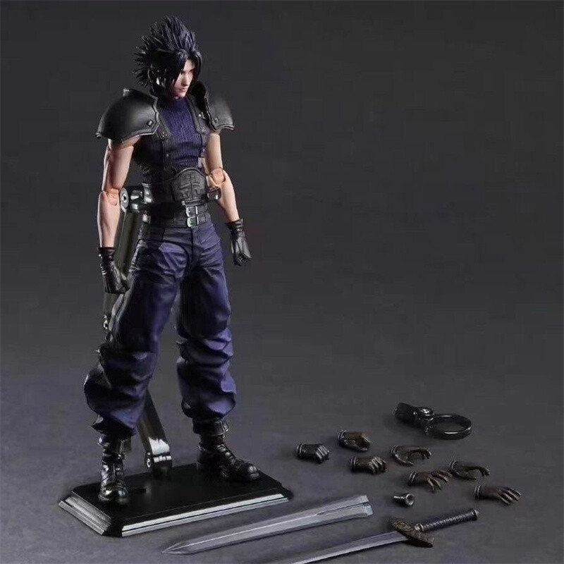 Figura Zack Fair Play Arts Final Fantasy VII Crisis Core Nueva Sin Caja