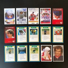 A Question of Sport Formula One 15 Card Lot Alain Prost Nigel Mansell Rosberg ++