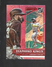 2022 Panini Diamond Kings Holo Pink #28 Fernando Tatis Jr., San Diego Padres