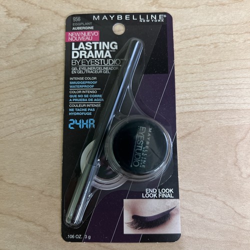 Maybelline Eye Studio Lasting Drama Gel Eyeliner 956 Eggplant eBay