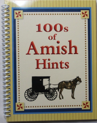 100's OF AMISH HINTS FOR HOME & HEALTH [NEW BOOK] SERENE NATURAL LIFESTYLE