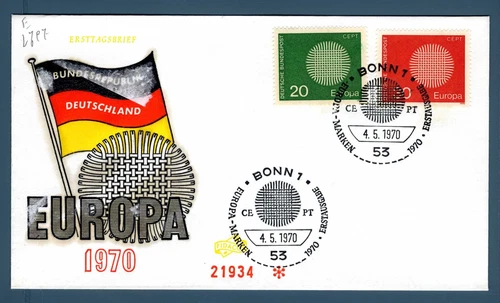 GERMANY REP. FED. - 1970 - FDC - Europe. E2797