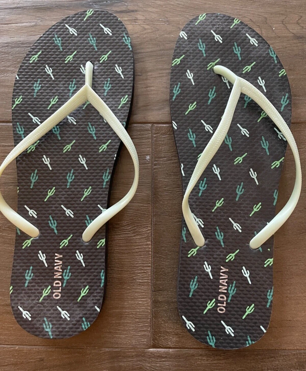 Cactus flip shop flops
