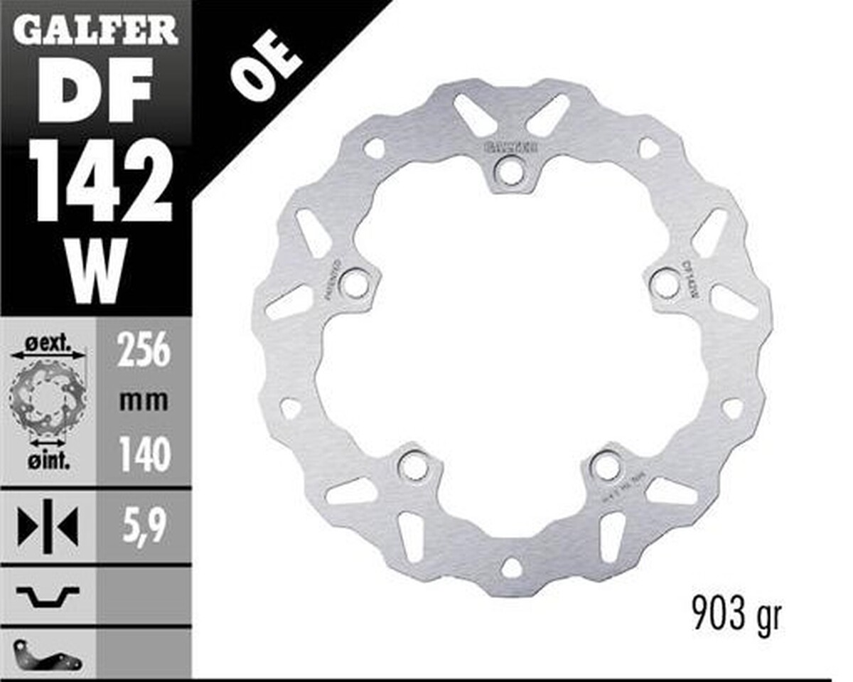 Disque de frein arrière Wave pour Honda CRF 1100L Africa Twin 2020