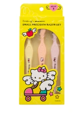 THE CREME SHOP X HELLO KITTY SMALL PRECISION RAZOR SET OF 3