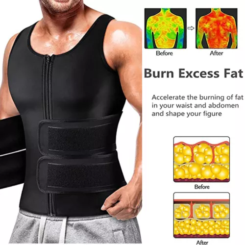 Fasce Dimagranti Fascia Di Esercizio Addome Uomo Waist TrainerS - Foto 6 di 21