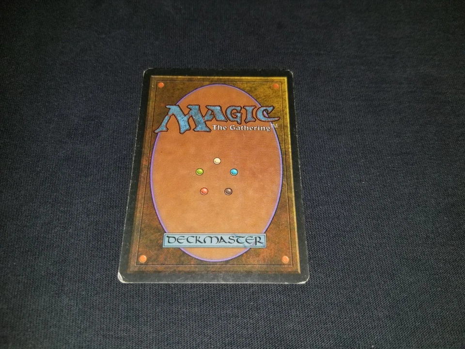 MTG 1x 4th Edition uncommon HP Spanish FBB Misprint Burrowing / Strip Mine - Image 2 of 2