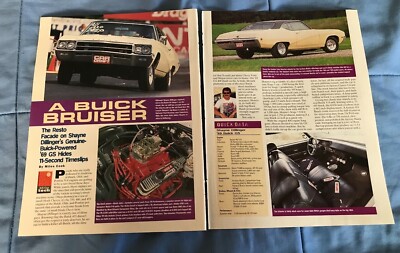 1969 Buick GS Street Strip Drag Car Article ''A Buick Bruiser''