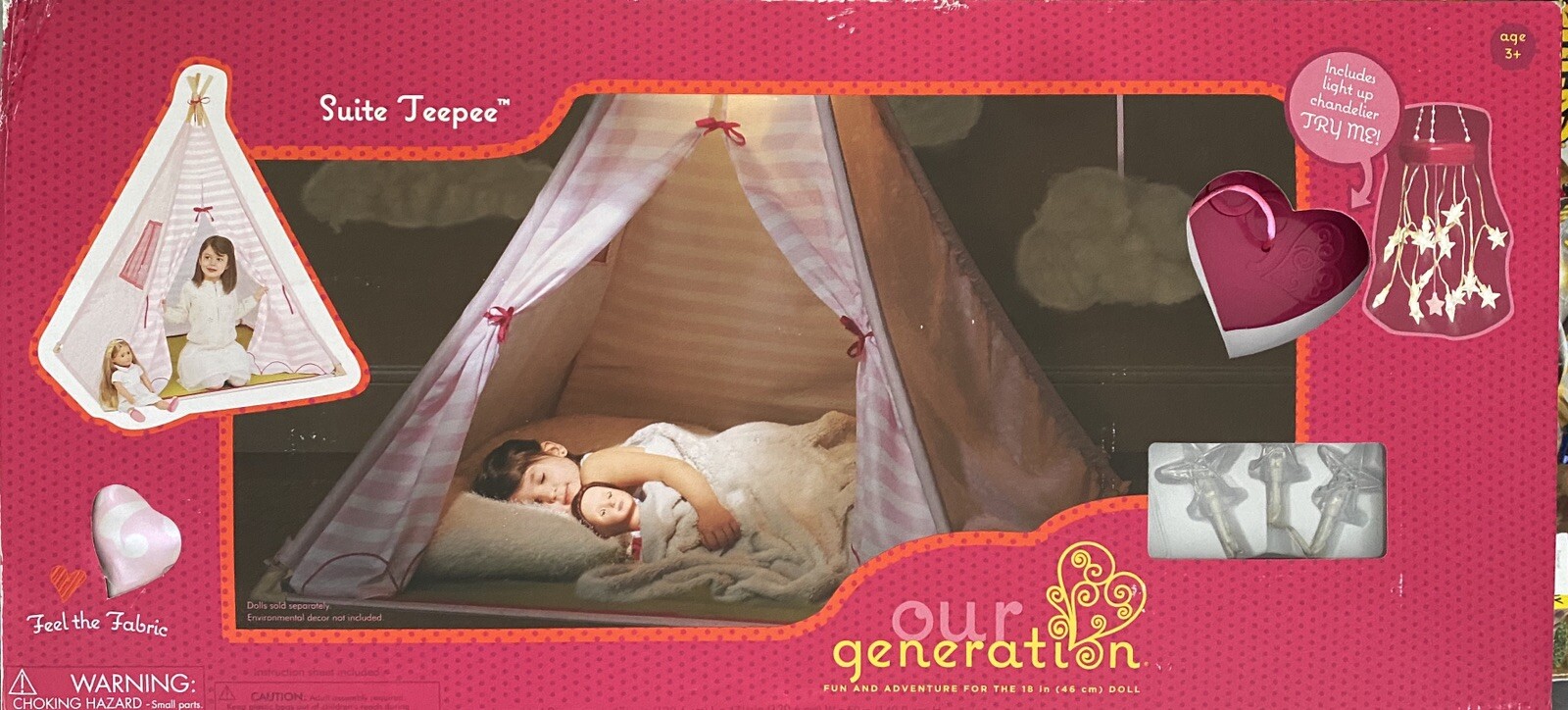 our generation suite teepee for kids and dolls