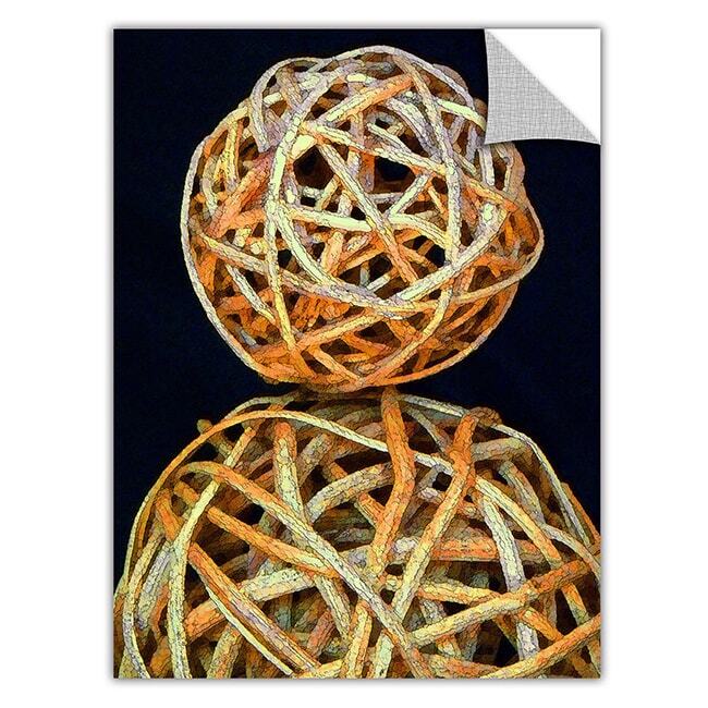 Dean Uhlinger 'Basket Spheres' Removable Wall Art  Small