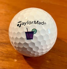 TaylorMade TP5x MySymbol "Transfusion" Cocktail Drink Logo Golf Ball
