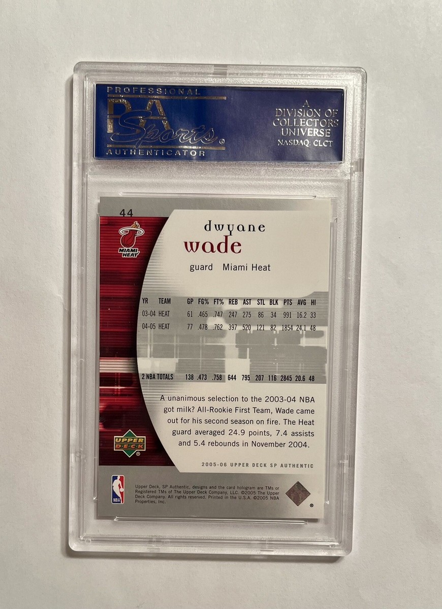 2005-06 SP Authentic - Dwyane Wade #44 for sale online | eBay
