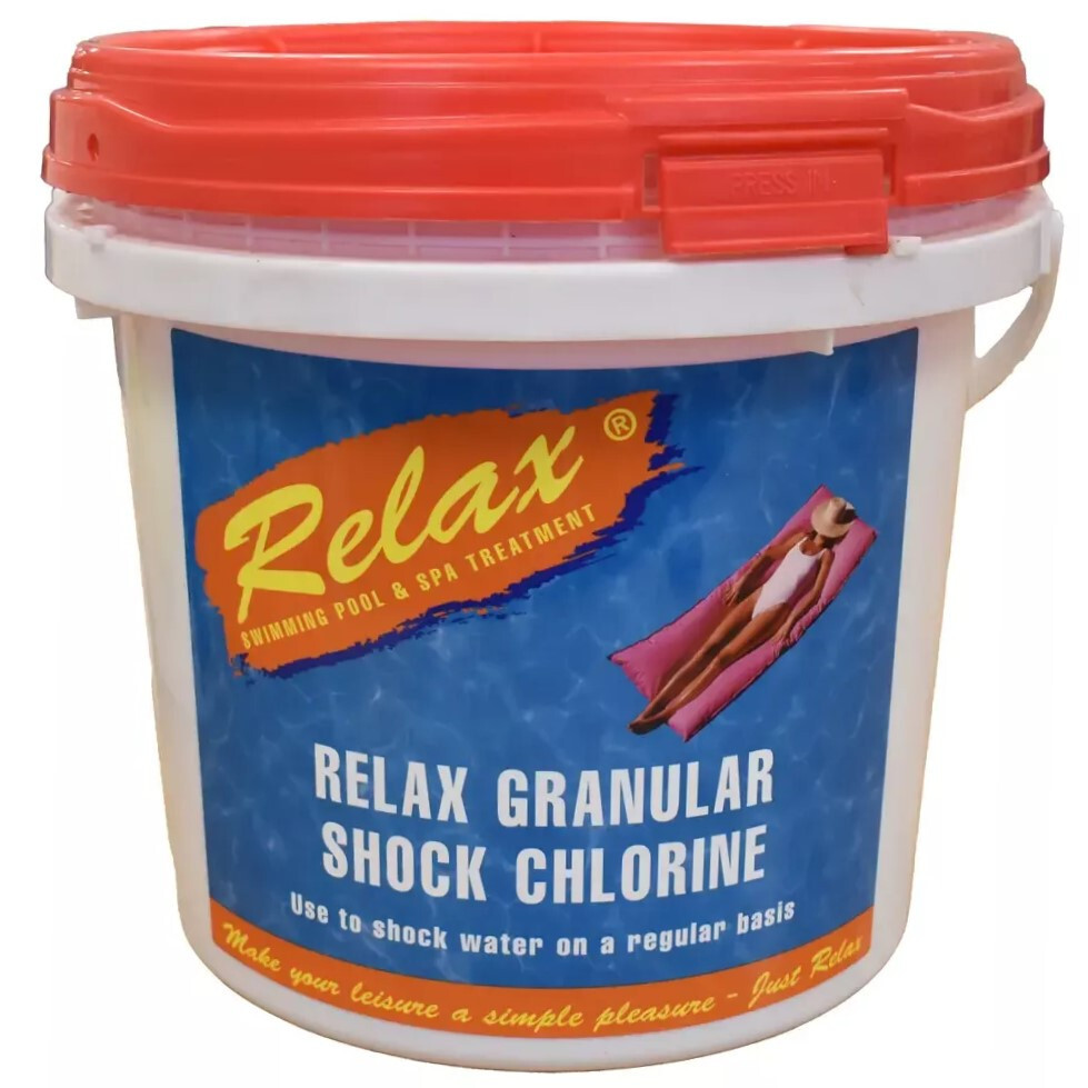 RELAX Shock Chlorine Granules 1kg/2kg/5kg/10kg/20kg Swimming Pool