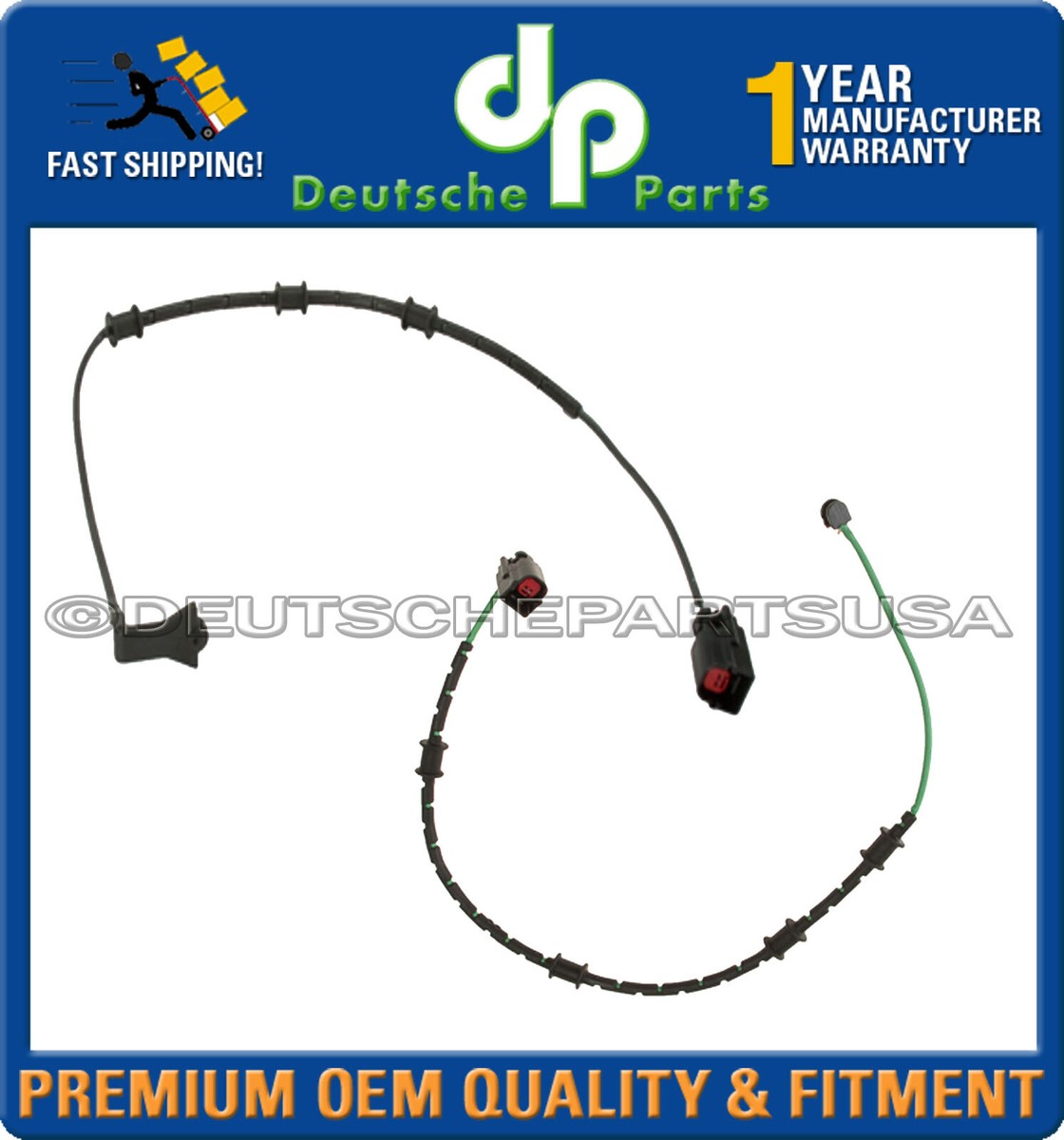 Front + Rear Disc Brake Pad Wear Sensor For Jaguar XF 2.0 C2Z
