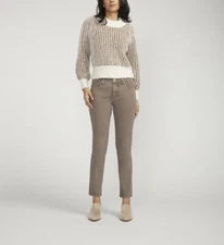 NWT JAG JEANS CASSIE MID RISE SLIM STRAIGHT JEANS SIZE 22 W .. WOW!!!