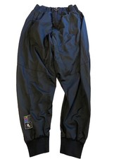 Womens NIKE Black Lined Front Zip Windbreaker 352 Jogger Pants Sz S