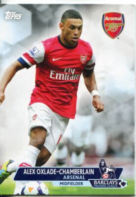 Premier Gold Fußball 13/14 Basiskarte #4 Alex Oxlade-Chamberlain