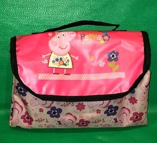 Waterproof Cloth Mat Highchair Beach Picnic Baby Kids Spill Floor Peppa Pig48x58