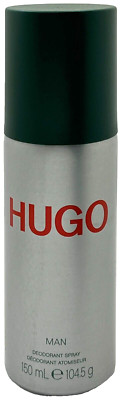 BOSS HUGO MAN DEODORANT SPRAY 5.0 Oz / 150 ml BRAND NEW ITEM!!!