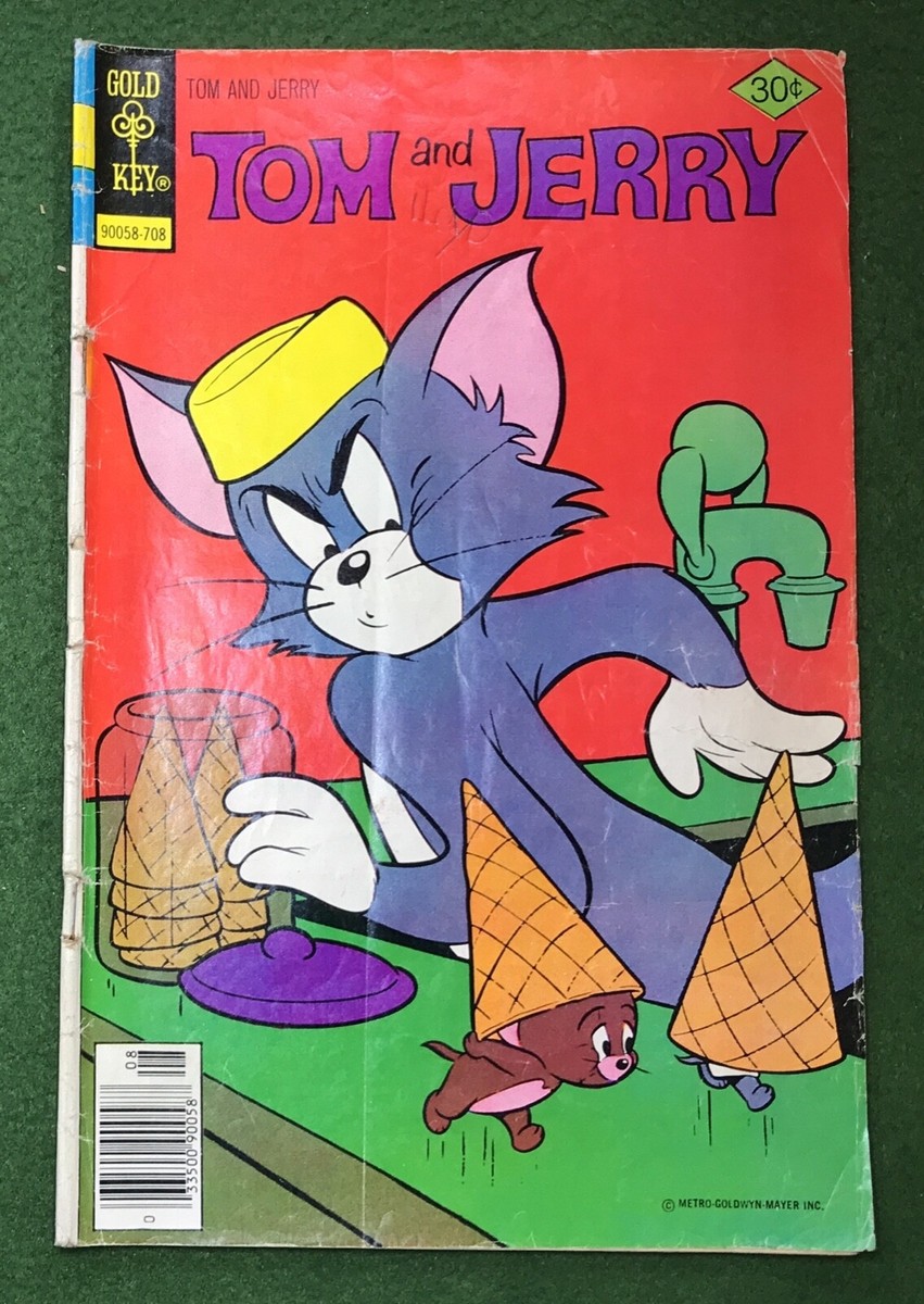 Tom and Jerry #297 Gold Key Comics Bronze Age MGM Cartoon low