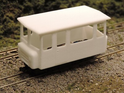 NEU 3D GEDRUCKTER BAUSATZ - FREIBERUFLICHER TRIEBWAGEN / INSPEKTIONSSALON FÜR DEN KATO 11-103