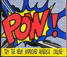 POW! America Online Collectible / Sign-up Disk, Vintage AOL Floppy v2.5!