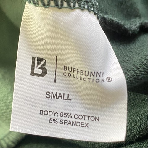 BuffBunny Collection Women's Cadi Crop Avo Green Sweatshirt- Size S - Picture 10 of 13