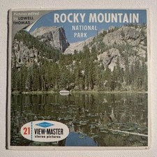 View-Master ROCKY MOUNTAIN NAT'L PARK A322 - 3 Reel Set V3 