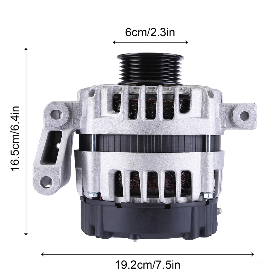New 130A Alternator For Chevrolet HHR 2.2L 2008-11 FG12S011SP FH12S011 FG12S011 — 第 3/4 张图片
