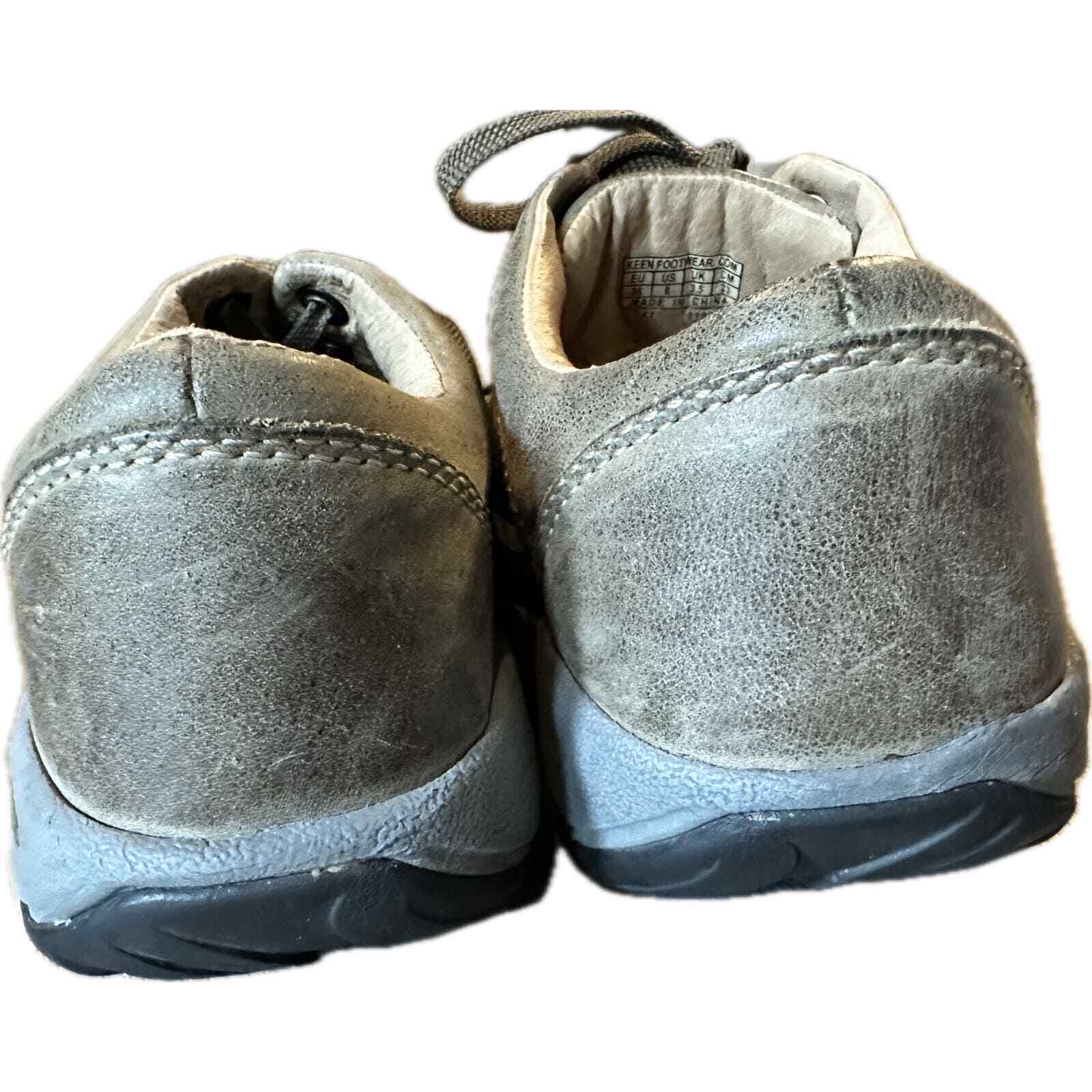 Scarpe da trekking Oxford comode Keen Presidio marroni stringate taglia 6