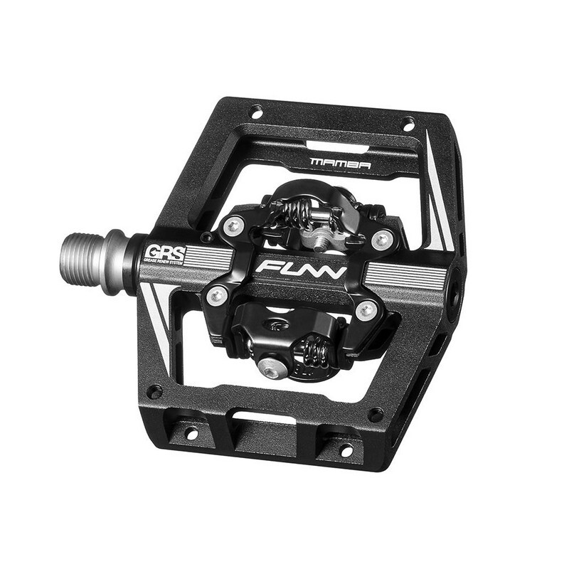 pedali mamba s in alluminio nero/argento - spd/spd 83x98x13,4mm 305901155 Funn b
