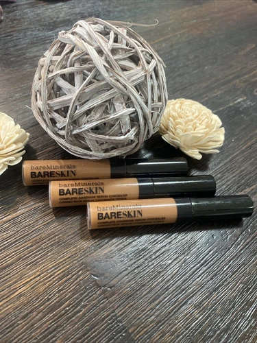 BareMinerals Bareskin Complete Coverage Serum Concealer - Dark To Deep 3 LOT NEW
