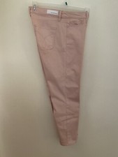 CALVIN KLEIN JEANS 12 C12 PINK ANKLE SKINNY STRETCH