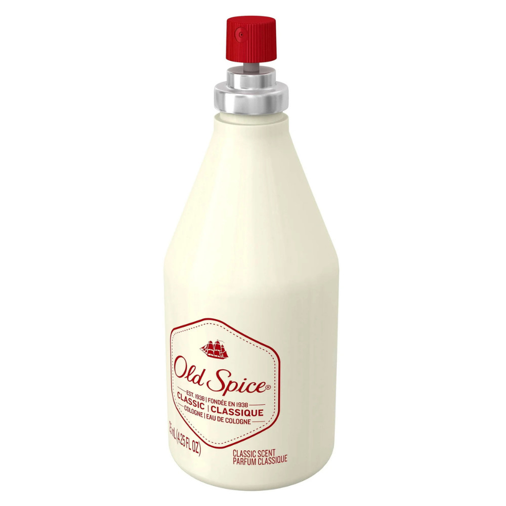 1 Pack Old Spice Classic Scent Cologne For Men, Cool Crisp and Clean, 4.25 fl oz