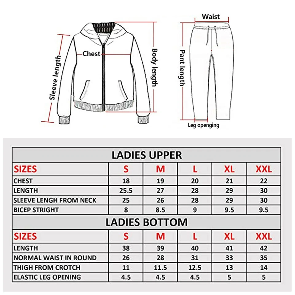 Conjunto de agasalho feminino de lã atlético com zíper e capuz calças de jogging academia - Imagem 2 de 2