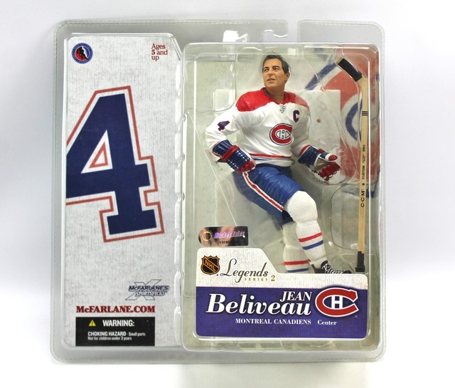 McFarlane JEAN BELIVEAU White Var Montreal Canadiens NHL Legends 2 Figure 2005 | eBay