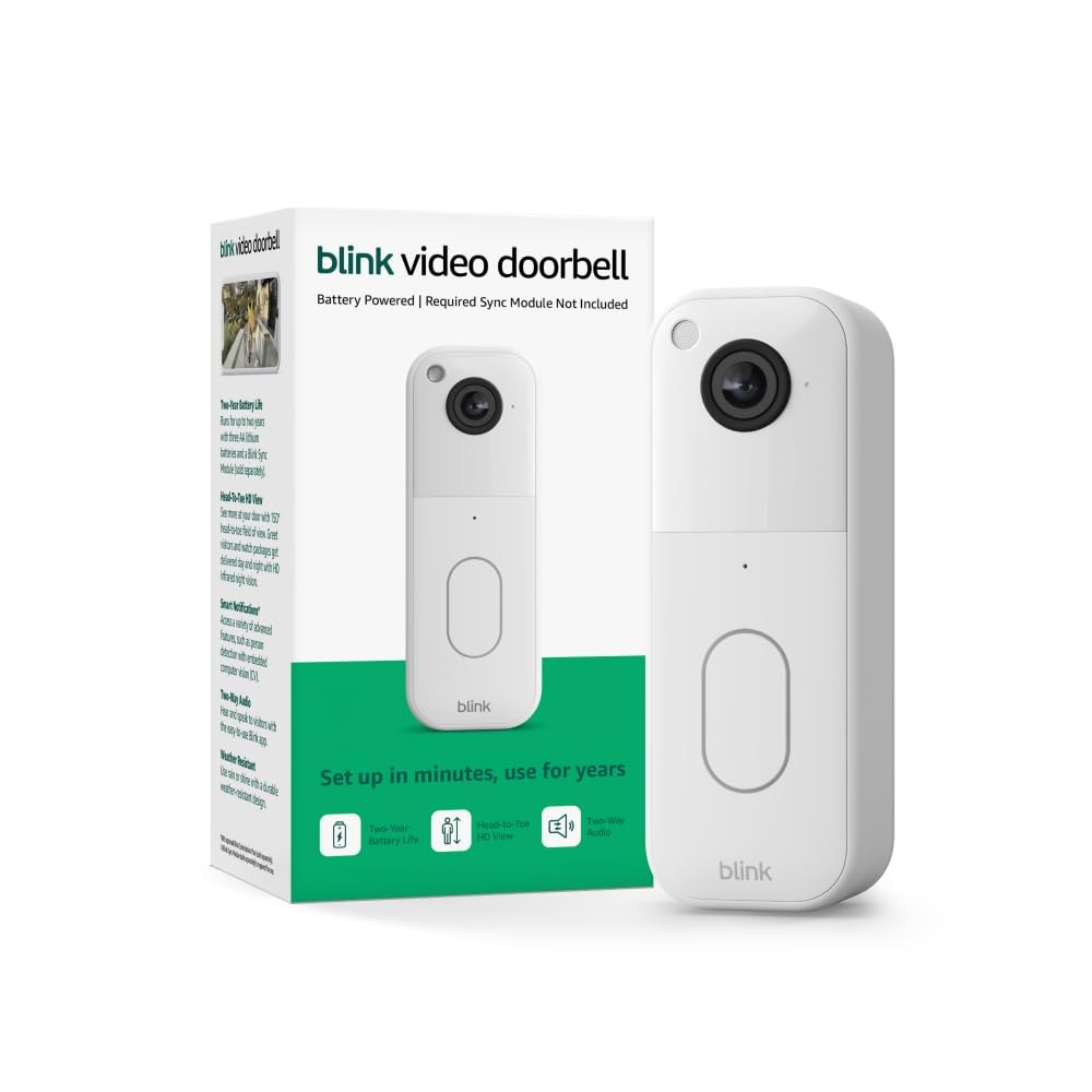 Blink Video Doorbell with Subscription Plan