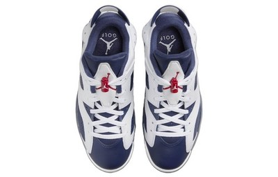 Size 9.5 - Air Jordan 6 Retro Golf Low Olympic for sale online | eBay