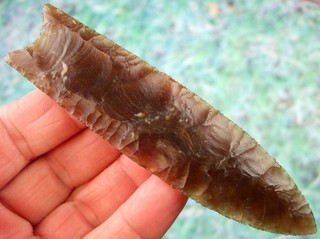 Large Super Fine Colorful Museum Grade Missouri Clovis Point wt COA Arrowheads