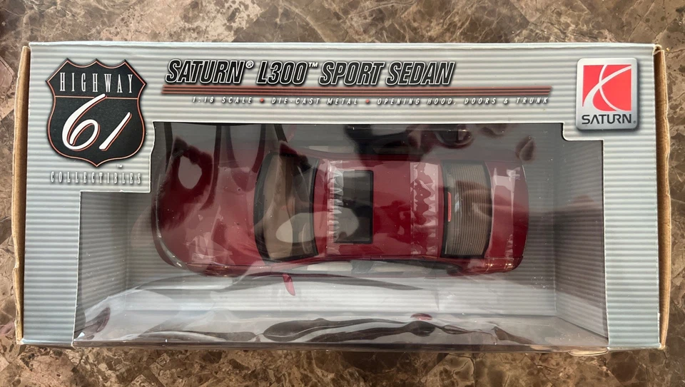 Highway 61 Collectibles Saturn L300 Sport Sedan 1:18 Scale Diecast - Image 3 of 4