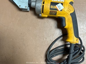 2017 Dewalt DW891 Swivel-Head 14GA Shear Electric Power Sheet Metal Tool bidadoo