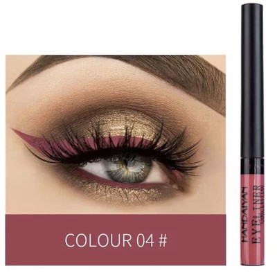 Long-Lasting Professional Matte Liquid Eyeliner   Waterproof & Smudge color 4