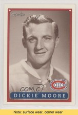 1993 O-Pee-Chee Montreal Canadiens Hockey Fest Dickie Moore #63 HOF READ 0q3